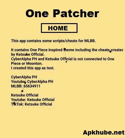 One Patcher